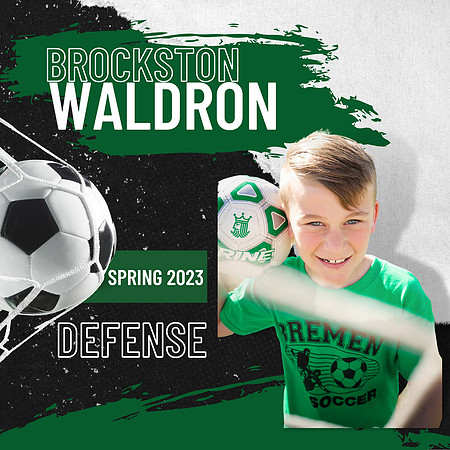 Soccer match announce Instagram post